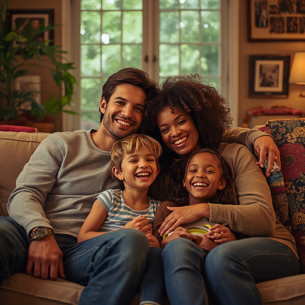 Happy Nassau County family