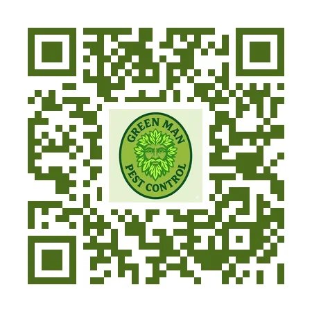 Scan to contact Green Man Pest Control
